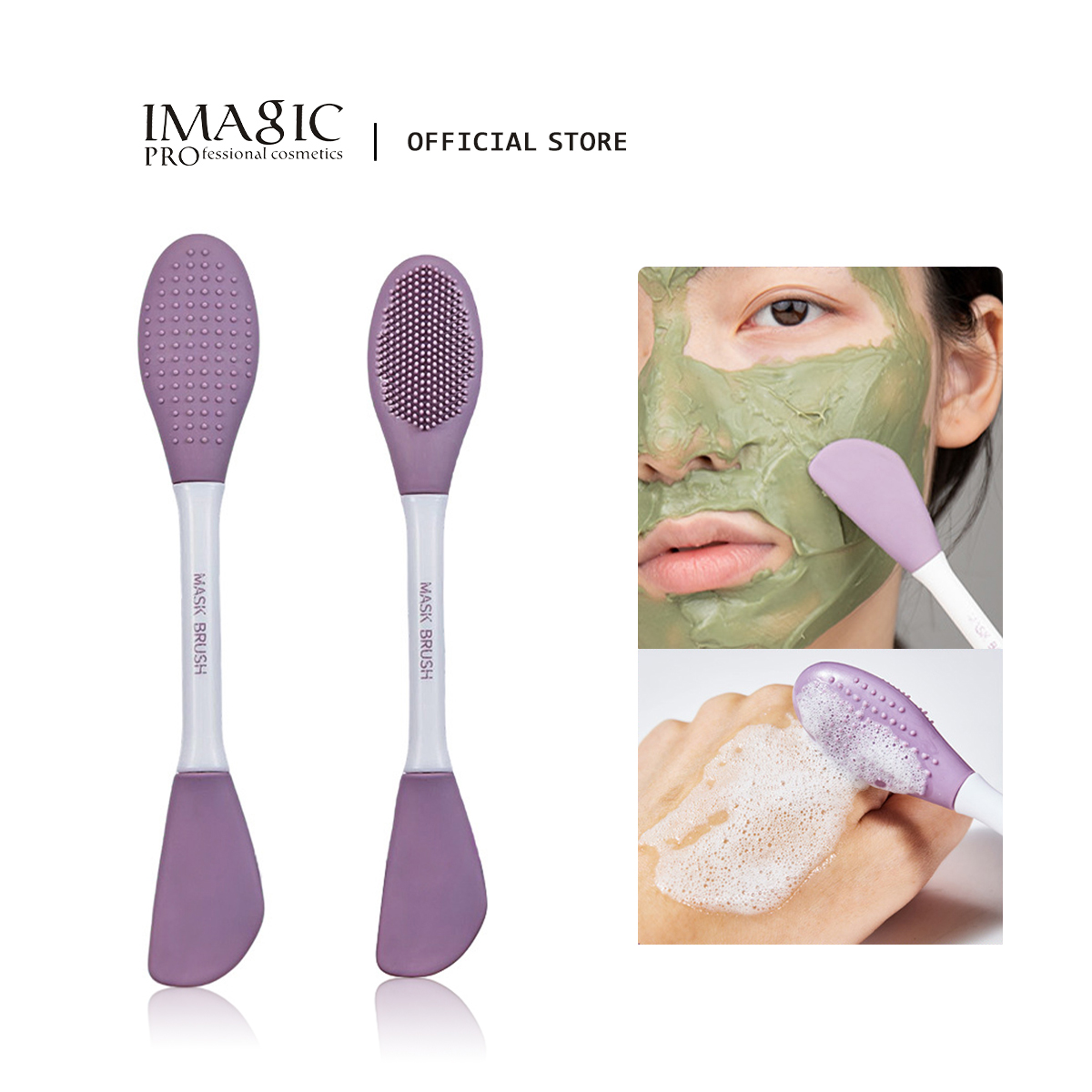Silicone Face Scrubber Electric - IMAGIC Silikon Yüz Temizleme ve Maske