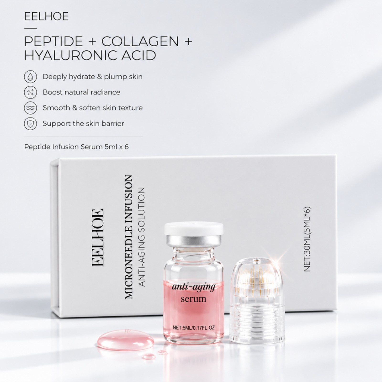 0,2 mm Mikro İğneli Serum Seti - Hyaluronic Acid Facial Serum incelemesi ve fiyatı