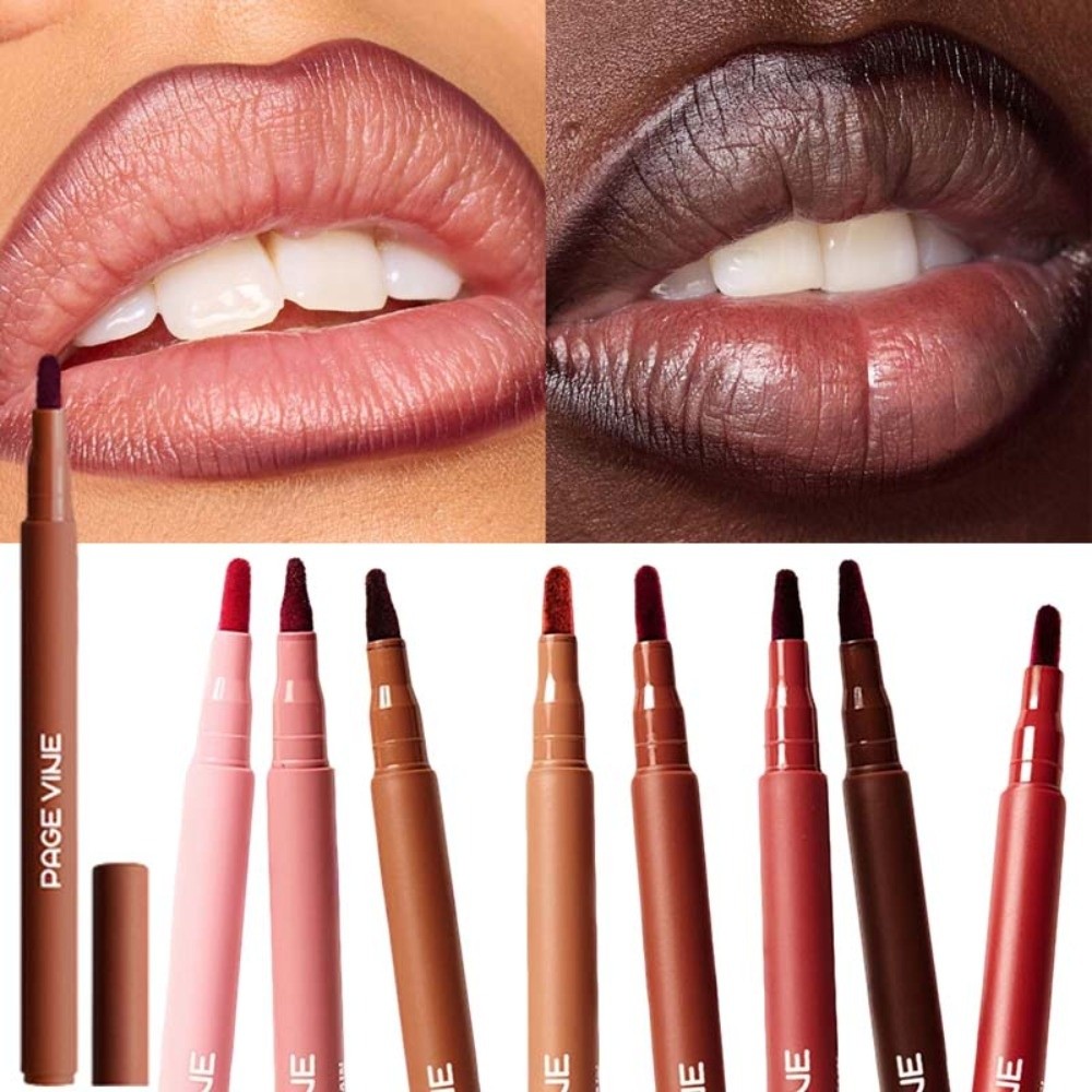Kadife Kahverengi Dudak Kalemi - Matte Velvet Lip Tint Long Lasting incelemesi ve fiyatı